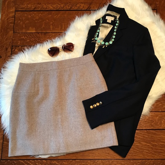 J. Crew Dresses & Skirts - J. Crew • wool mini skirt Sz 2